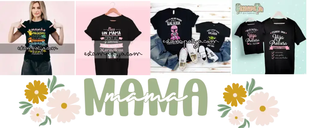 Camisetas para regalar a mamá