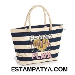 Bolsa mamá se va a la playa