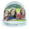 Bola de nieve personalizada con foto