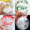 Bolas personalizadas para navidad