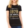 Camiseta cumpleaños envejeciendo a la perfección - Imagen 2