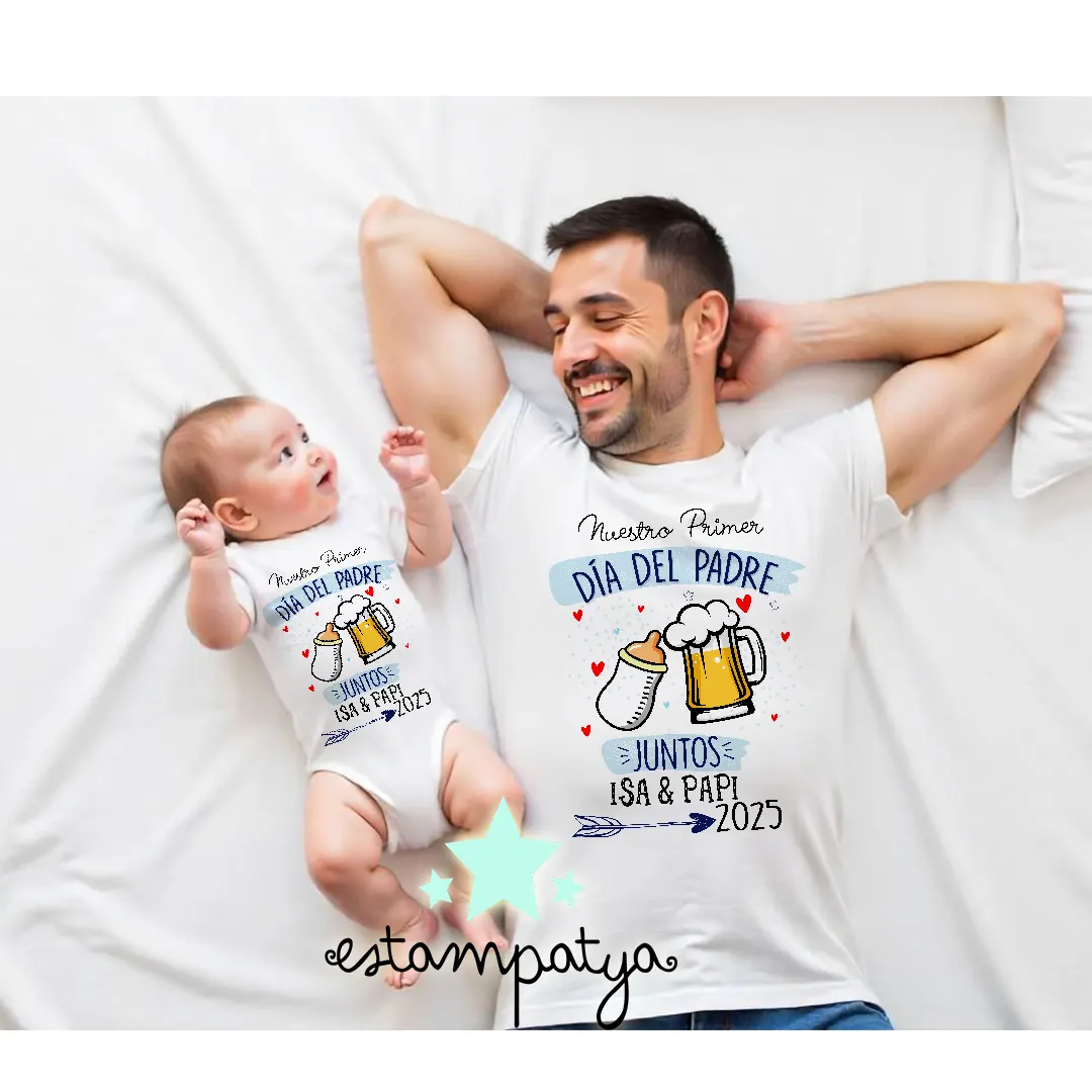 Camisetas padres e hijos a juego ⋆ Estampatya - Main Image