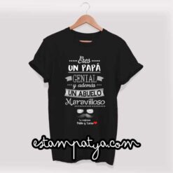 Camiseta "abuelo maravilloso" personalizada