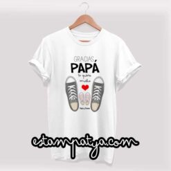 Camiseta gracias papá zapatillas