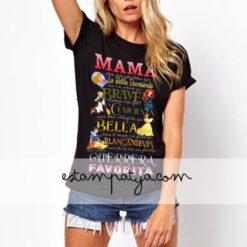 Camiseta mamá no eres una princesa