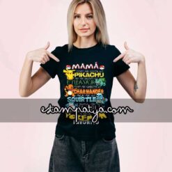 Camiseta mamá pokemon favorito