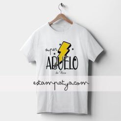 Camisetas super abuelo personalizada