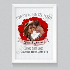 Lámina contigo al fin del mundo