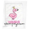 Mochila cuerdas personalizada flamingo