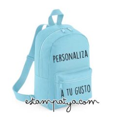 mochila mini personalizada a tu gusto