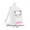 Mochila mini personalizada gatita lazo - Imagen 5