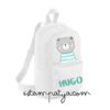 Mchila mini personalizada osito rayas - Imagen 3
