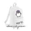 Mochila mini personalizada pinguino gafas - Imagen 5