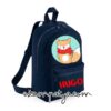 Mochila mini personalizada zorro con bufanda 3