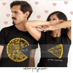 Pack camisetas amor al primer mordisco