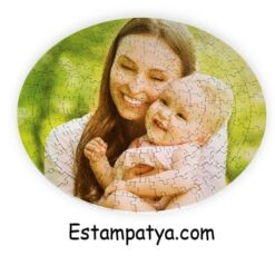 Puzzle redondo con foto