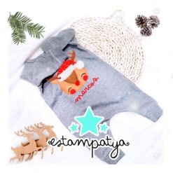 Pelele Personalizado Navidad Reno