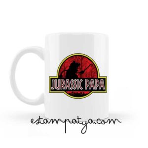Taza Papá Jurassic Papa