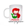 Taza Plástico personalizada Princesas - Imagen 2
