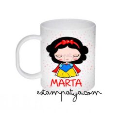 Taza Plástico personalizada Princesas