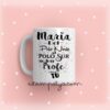 Taza profe del polo norte al polo sur