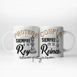 Pack Tazas San Valentín Reina y Rey