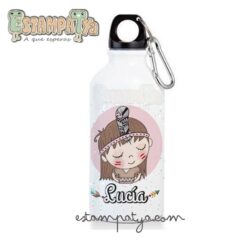 Botella infantil personalizada India o Indio