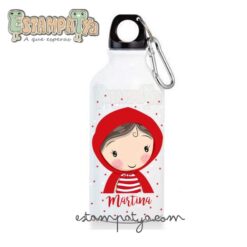 Botella infantil personalizada Caperucita