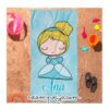 Toalla personalizada princesas - Imagen 3