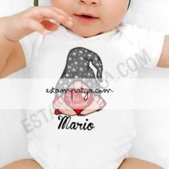 Body bebé Gnomo Personalizado
