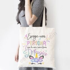 Bolsa escoge una persona que te mire como si fueras magia