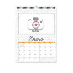 Calendario Pared personalizado diseño Triangulos