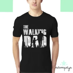 Camiseta papá the walking dad