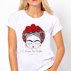 Camiseta frida viva la vida