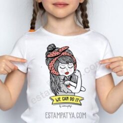 Camiseta We Can Do it infantil