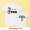 Pack camisetas Papá : De tal palo, tal astilla