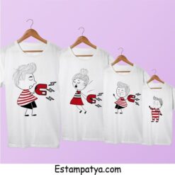 Camisetas San Valentín Familia Imán 1