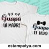 Camisetas madre e hijo guapos