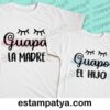 Camisetas madre e hijo guapos - Imagen 3
