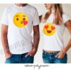 Camisetas San Valentín emoticonos