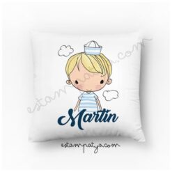 Cojín Marinero personalizado