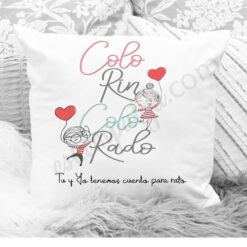 cojin san valentin colorin colorado tu y yo tenemos cuento para rato
