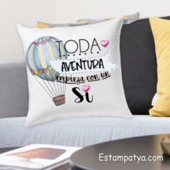 Cojín personalizado para parejas