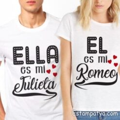 Camisetas San Valentín Romeo y Julieta