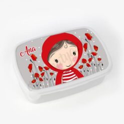 Fiambrera caperucita personalizada