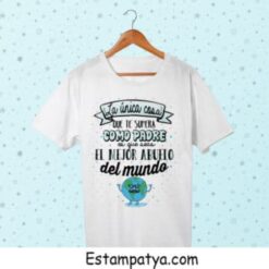 Camiseta Mejor abuelo del mundo