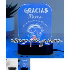 lámpara gracias profe
