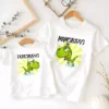 pack camisetas madre e hijo mamisaurus