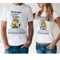 Camisetas  San Valentín  tu rosa