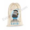 saco Olentzero personalizado con nombre David - regalo navideño País Vasco